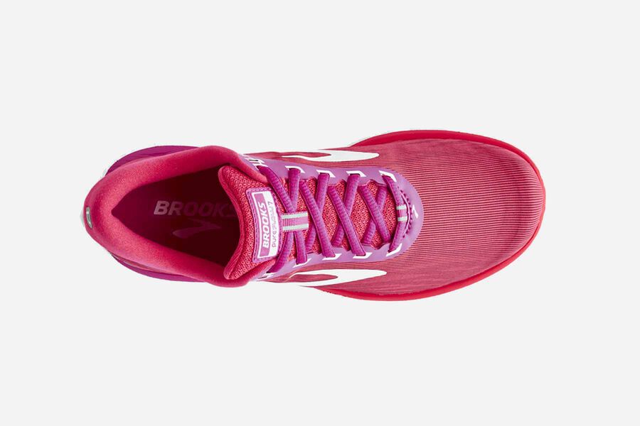 Pureflow 7 Road Brooks Running Shoes NZ Womens - Pink/White - WVJMDN-785